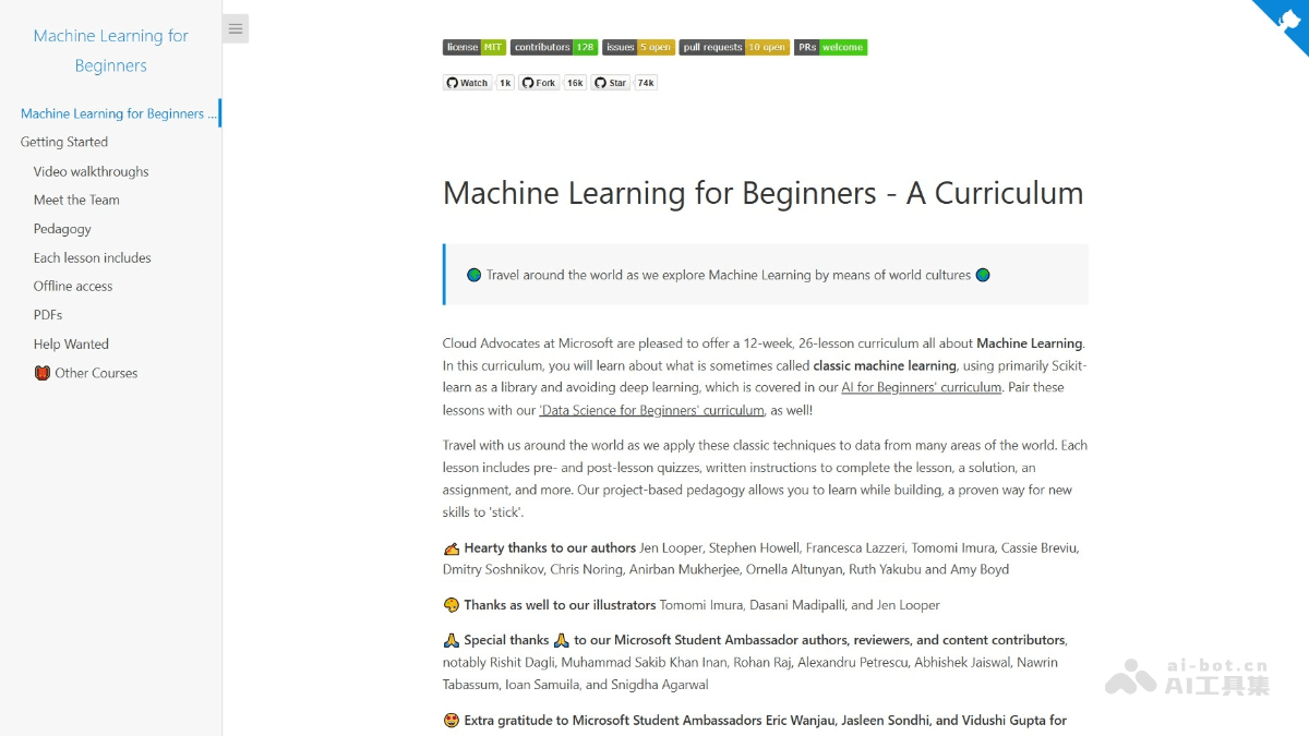 Machine Learning for Beginners